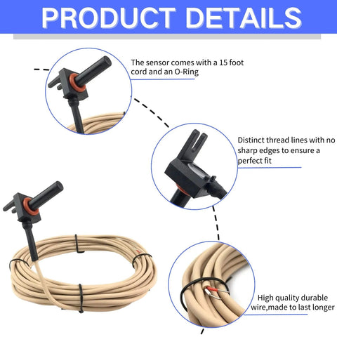 GLX-PC-12-KIT 10K thermistor for accurate pool temperature readings