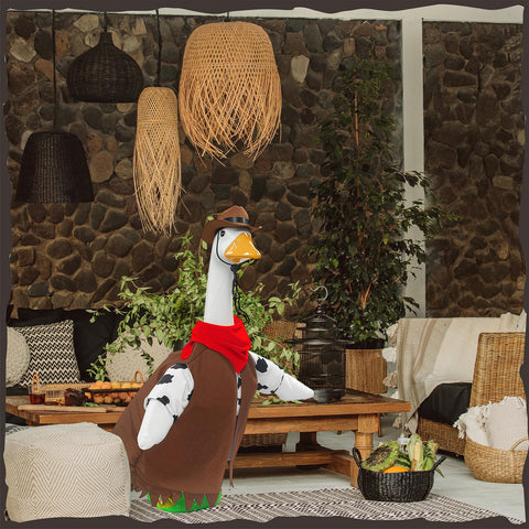 Generic goose outfit package includes four pieces for a complete look.