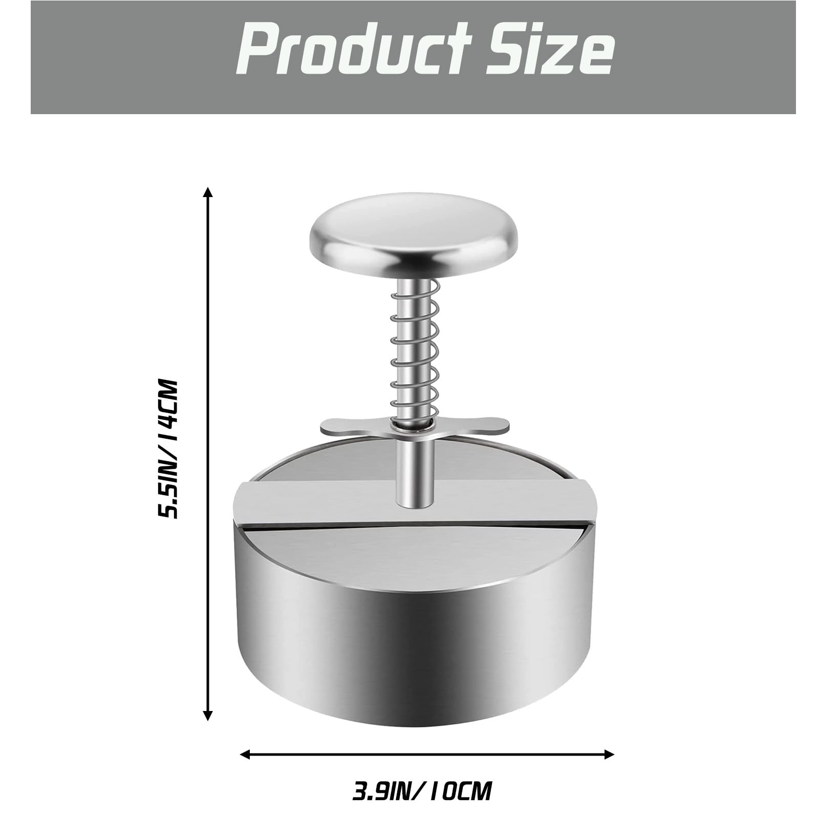 Generic Hamburger Press makes a thoughtful grill gift idea for weekend cooks.