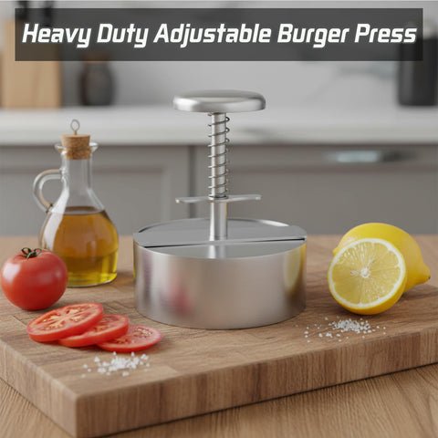 Generic Hamburger Press with non-stick surface for easy patty release.