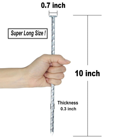 Generic landscape edge stake with spiral grip for quick installation