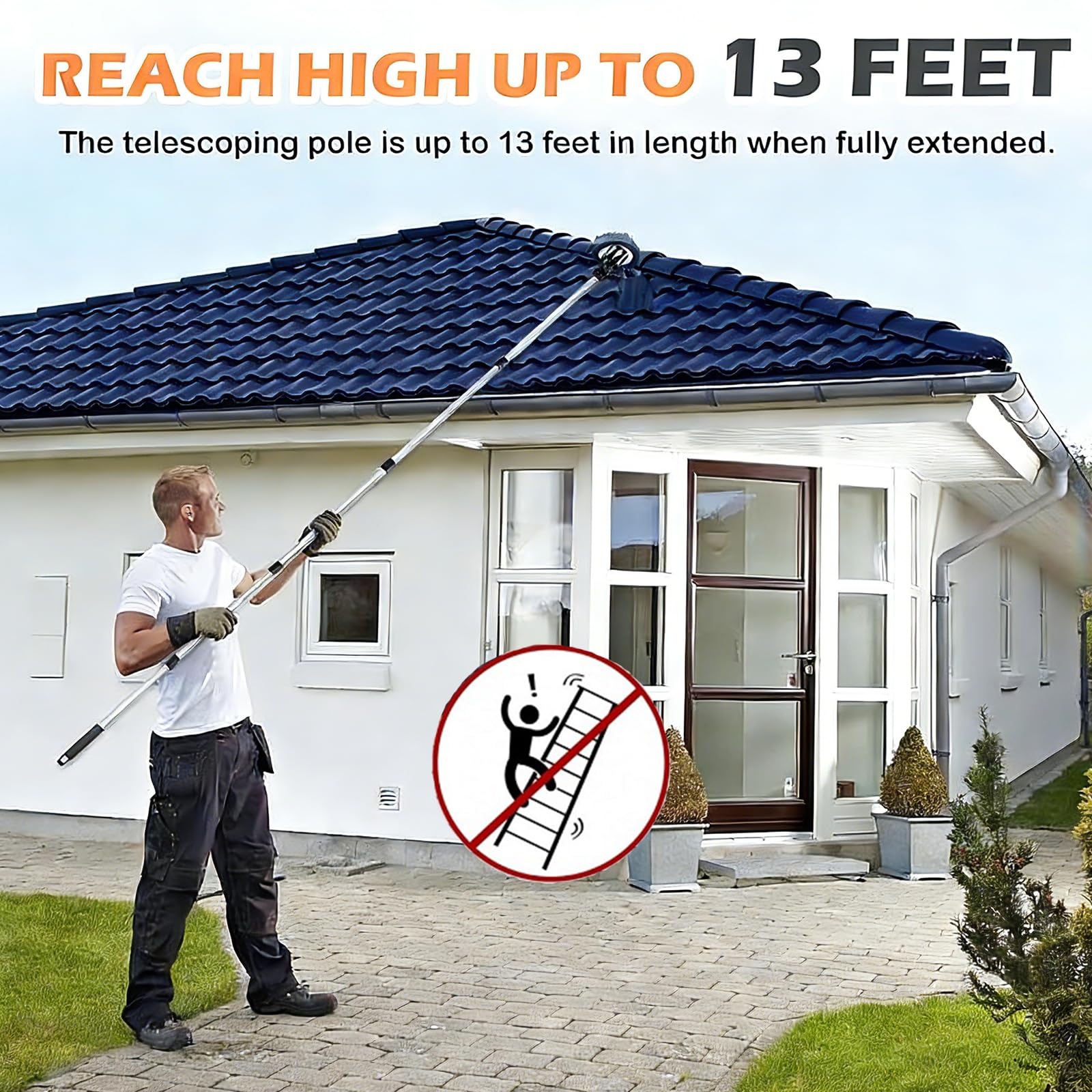 Generic all-in-one bulb replacement kit for high ceilings and hard-to-reach fixtures.