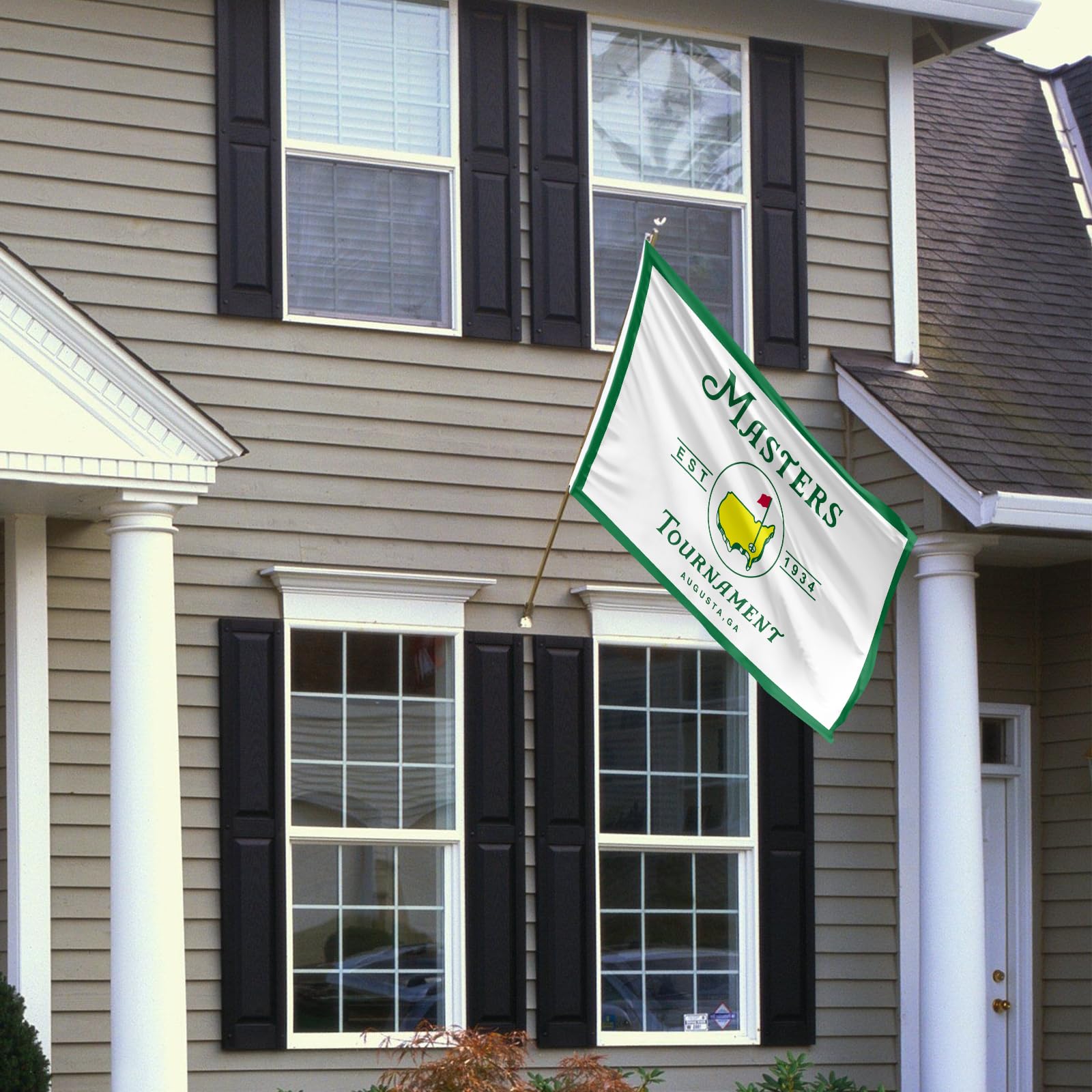 Generic Masters Flag Golf banner ideal for dorm rooms and shared spaces
