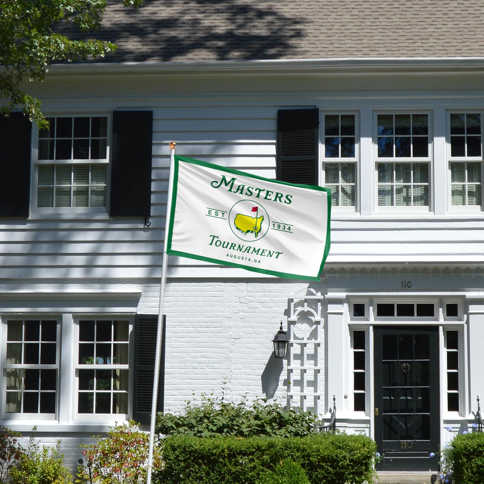 Generic Masters Flag Golf banner with HD color and true-to-life hues
