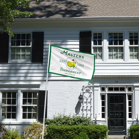 Generic Masters Flag Golf banner with HD color and true-to-life hues