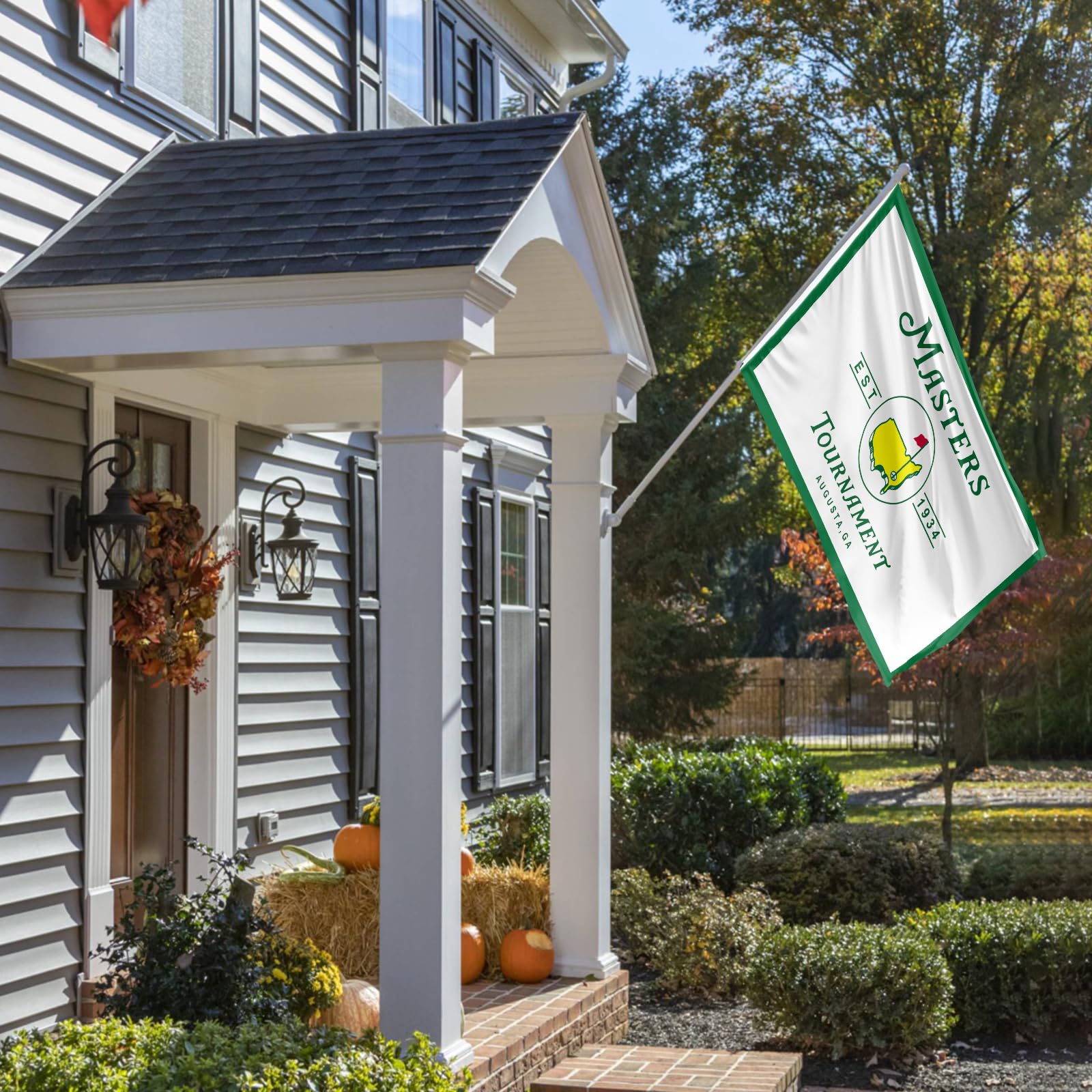 Generic Masters Flag Golf banner for man caves with bold vibe