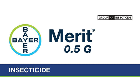 Generic Merit 75 WSP label demonstrates safe mixing guidelines.
