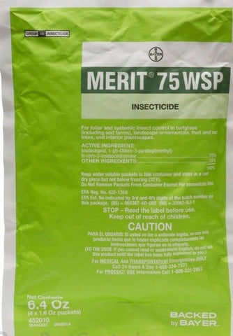 Generic Merit 75 WSP packaging shows four 1.6 oz units for quick prep.