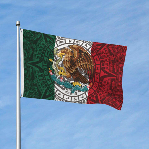 Generic Mexican Flag ideal for yard or patio display and celebration