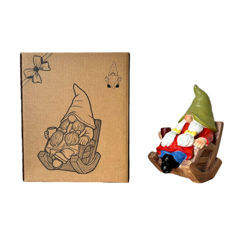 Modern coffee gnome decor for kitchen, porch, or shelf styling.