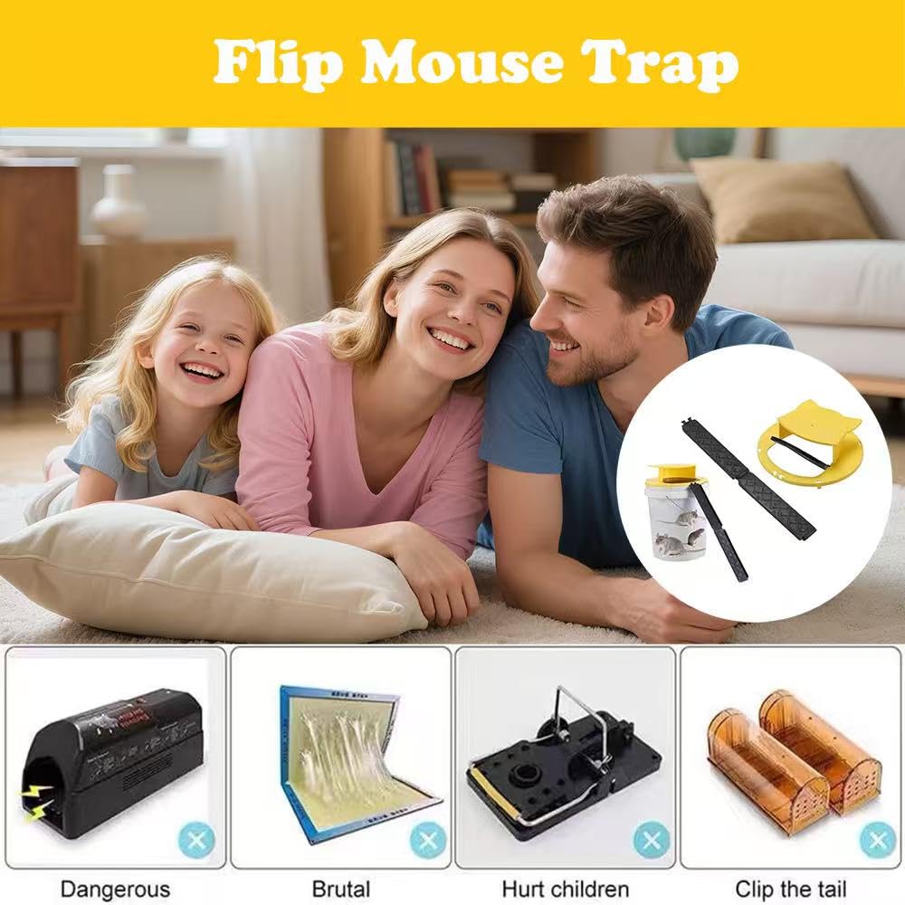 Generic Mouse Trap Bucket Lid with weather-resistant ABS for outdoor use.