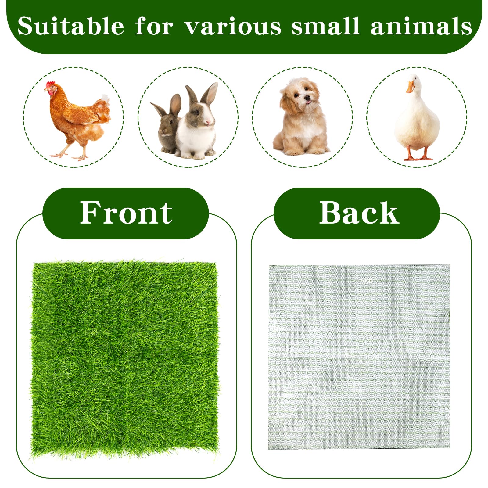 Generic multi-use nesting pad for farm or pet garden applications
