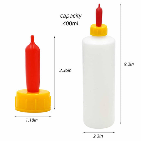 Generic pacifier and bottle bundle for small animals supporting versatile feeding.