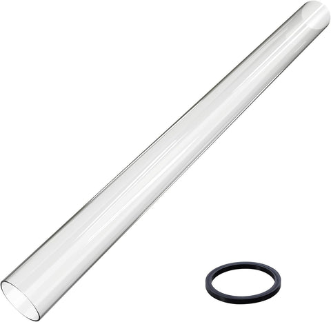 Generic Patio Heater Glass Tube Replacement, 49.5-inch tall for durable outdoor warmth.
