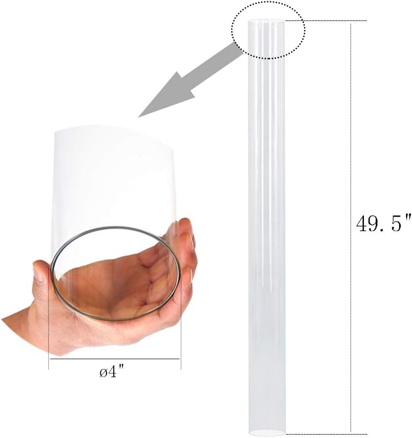 Generic Patio Heater Replacement Parts for four-sided pyramid models enhancing compatibility.