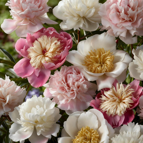 Generic Peony Seeds mixed colors pack for vibrant garden color and containers