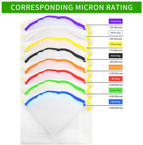 Generic pressing mesh sheets 10x10 inch enabling precise packing.