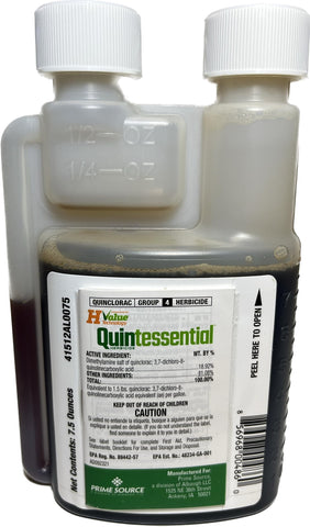 Generic Prime Source Quintessential quinclorac bottle for improved absorption and faster weed control