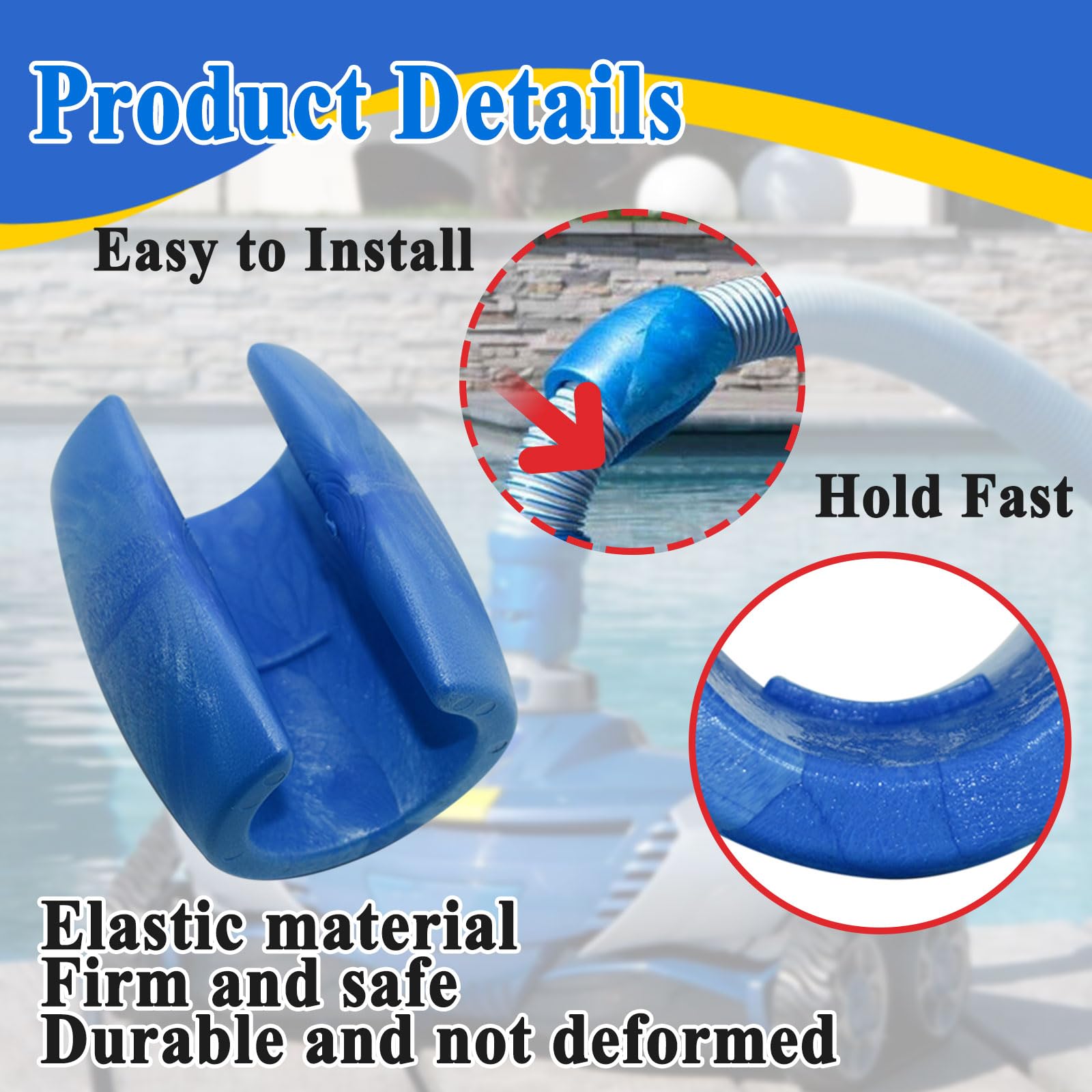 Poolside view showing easier maintenance with R0526800 float replacement
