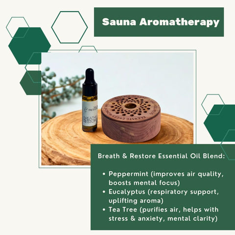 Generic Sauna Freshener gym-spa setting conveys clean, inviting aroma without sprays
