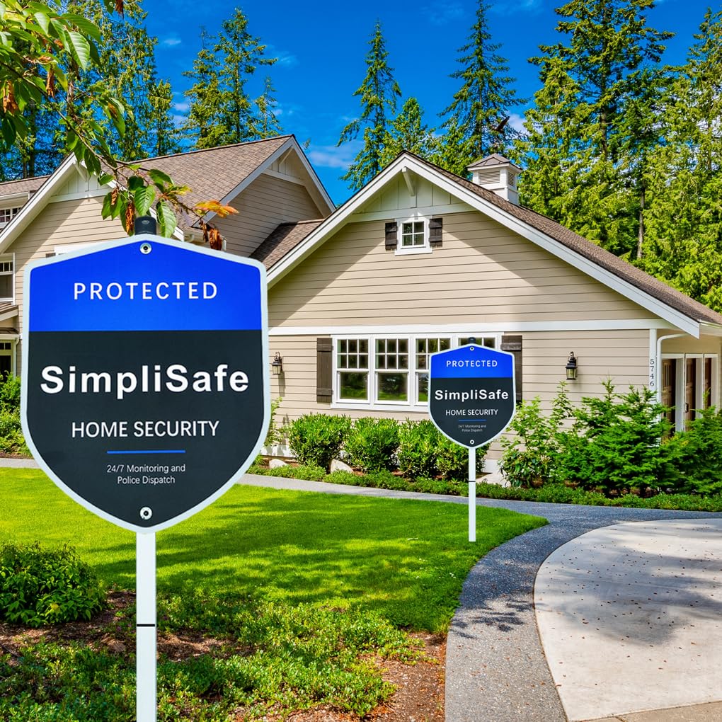 Generic Sign Angled Base for Easy Installation keeps the sign secure on uneven ground.