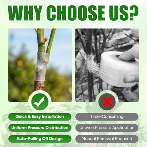 Elastic sleeve expands with plant growth for ongoing graft protection