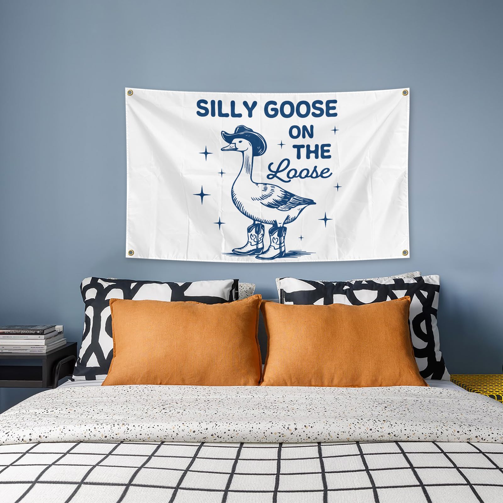 Generic Silly Goose Flag ideal dorm decor for parties and gatherings.