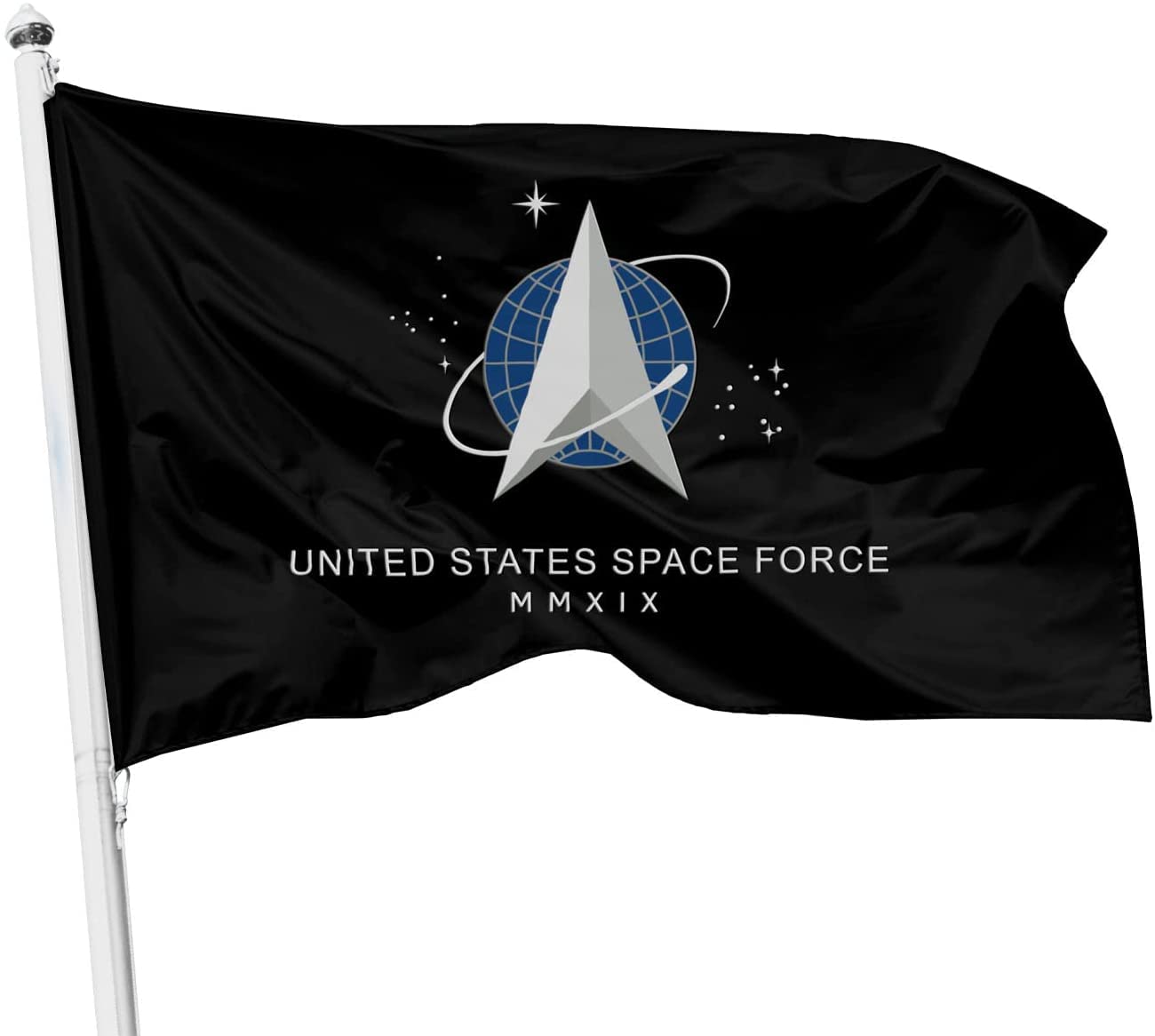 Generic Space Force flag 3x5 banner for patriotic display.
