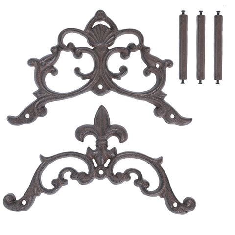 Generic cast-iron hose holder with spool design reduces kinks.