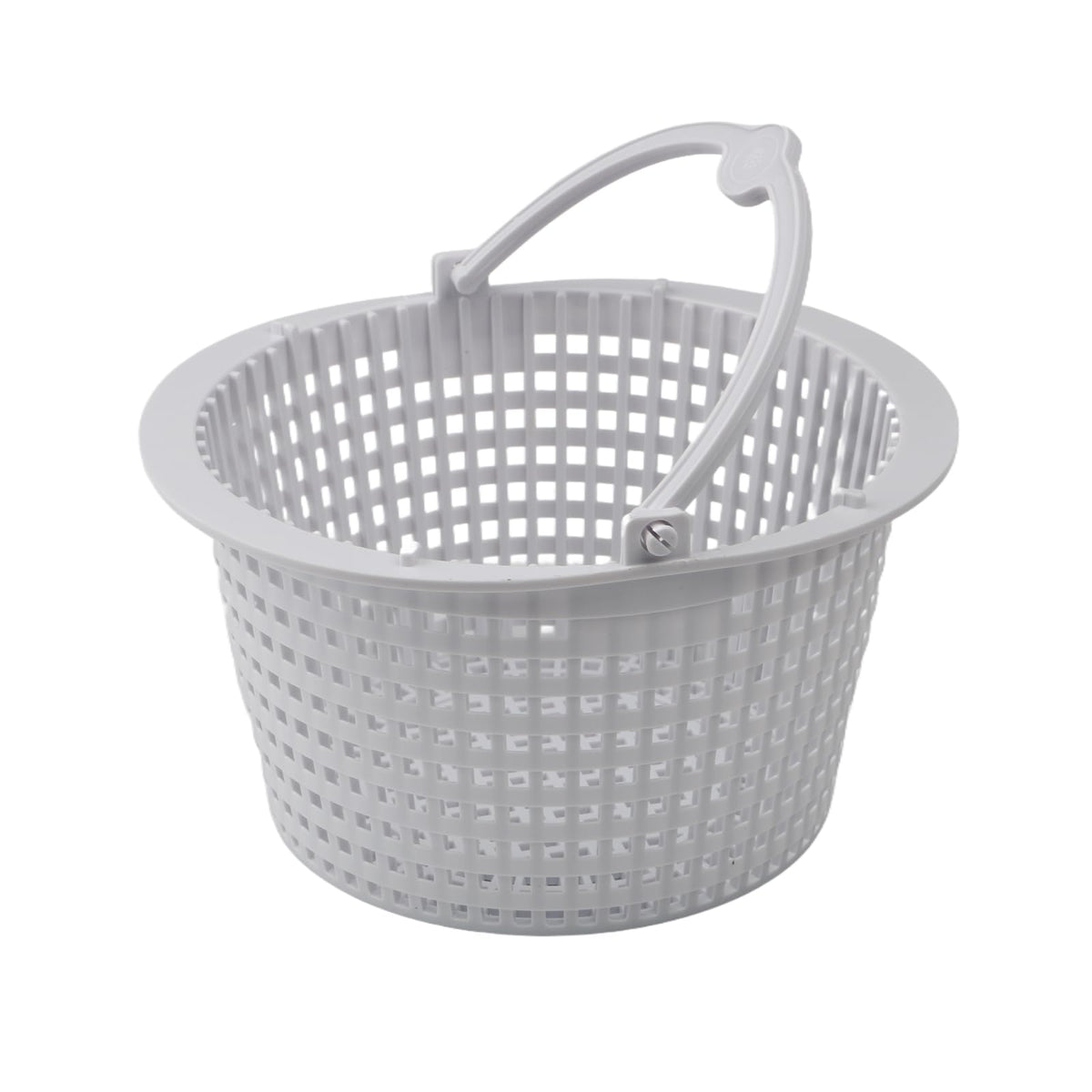 Generic SPX1091C skimmer basket with handle; fits Hayward above-ground pool skimmers.