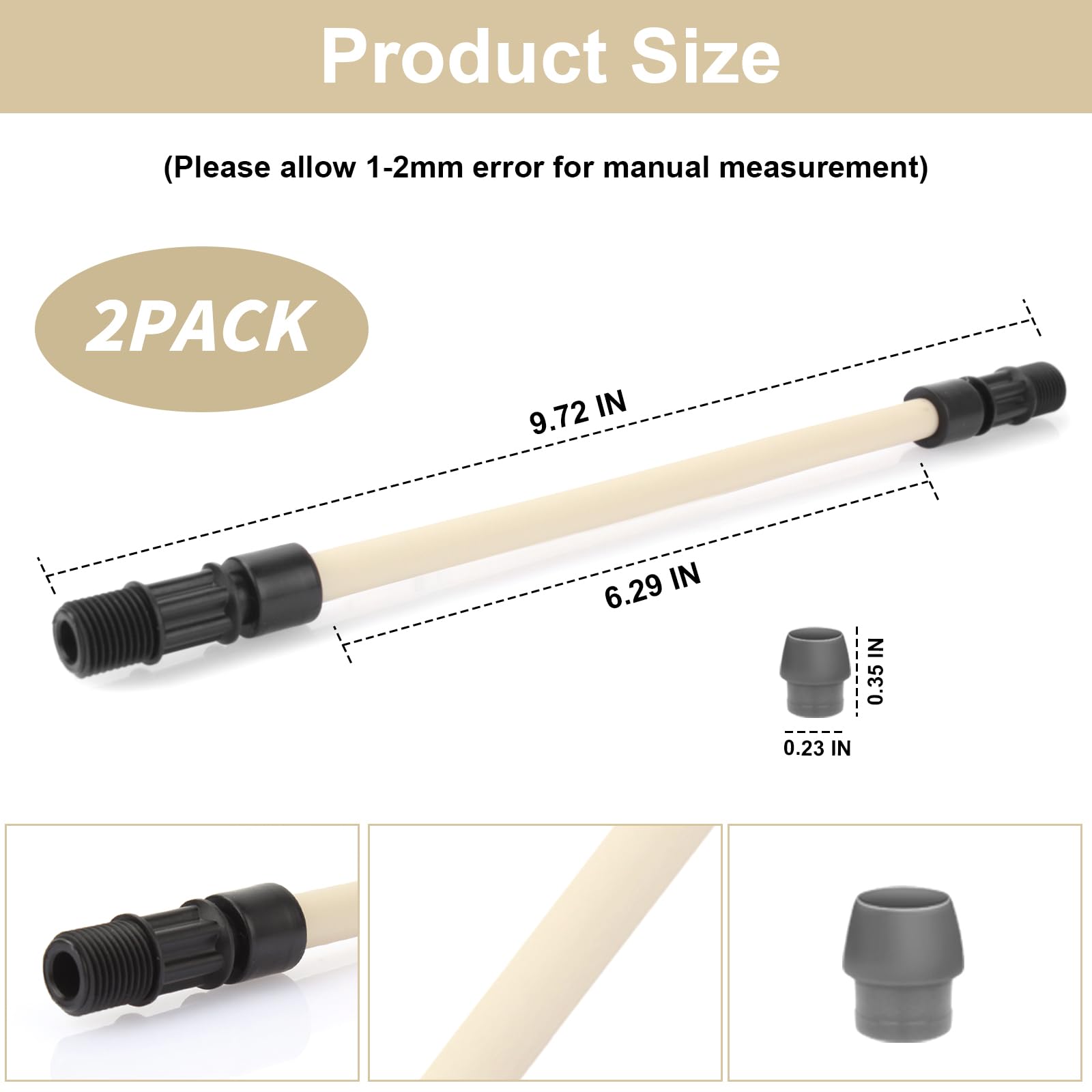 Generic Sten-ner MCCP202 ferrules ten-count for secure connections.