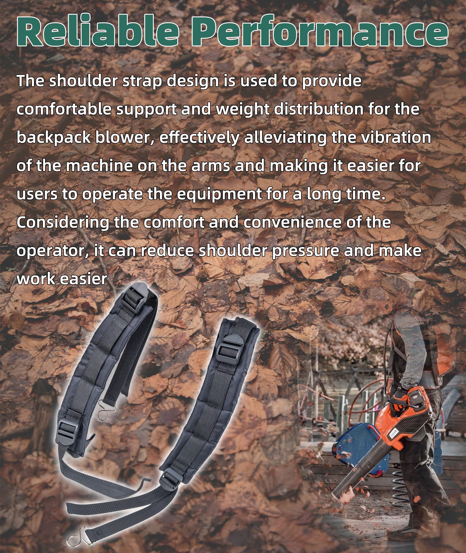 Generic shoulder strap harness installation ready attachment for quick fit