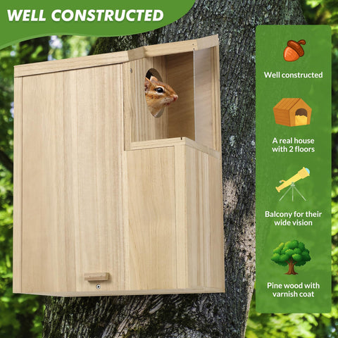 Sundia transparent wall view lets you observe activity from a window