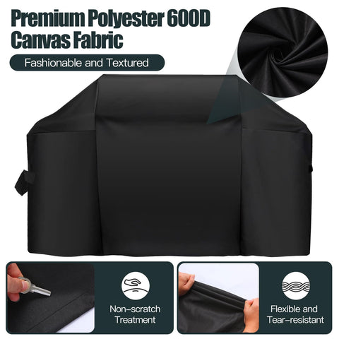 Fade-resistant top panel maintains color through seasons.