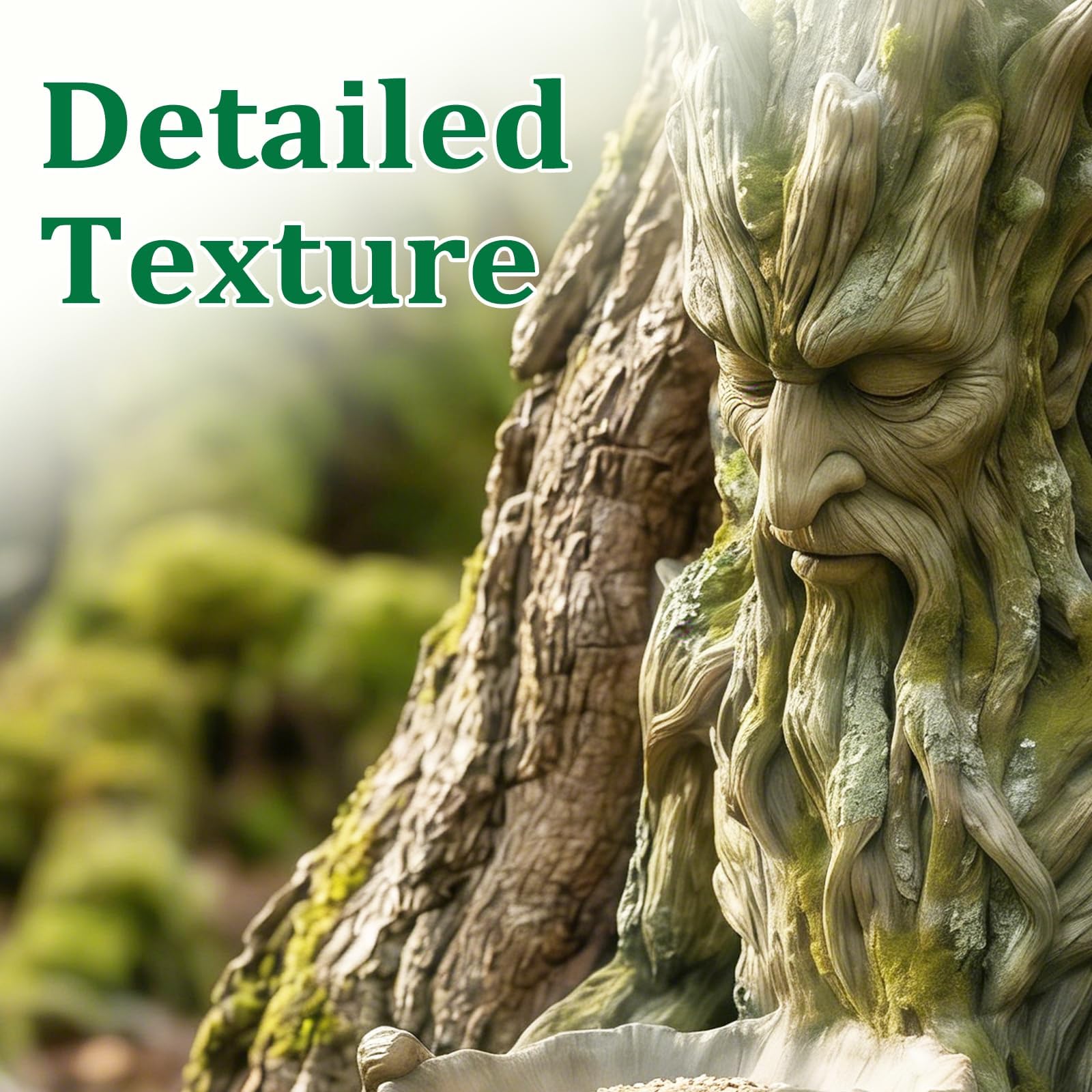 Generic Tree Face Bird Feeder gift for nature lovers adds personality to any outdoor space.