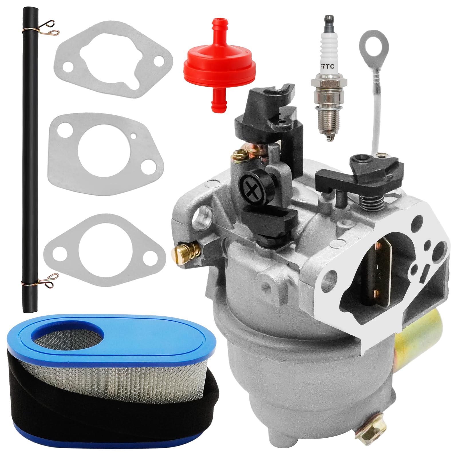 Generic tune-up kit included supports proactive mower maintenance.