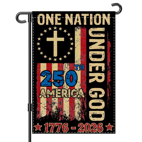 Generic USA 250th anniversary flag design for patriotic garden display.