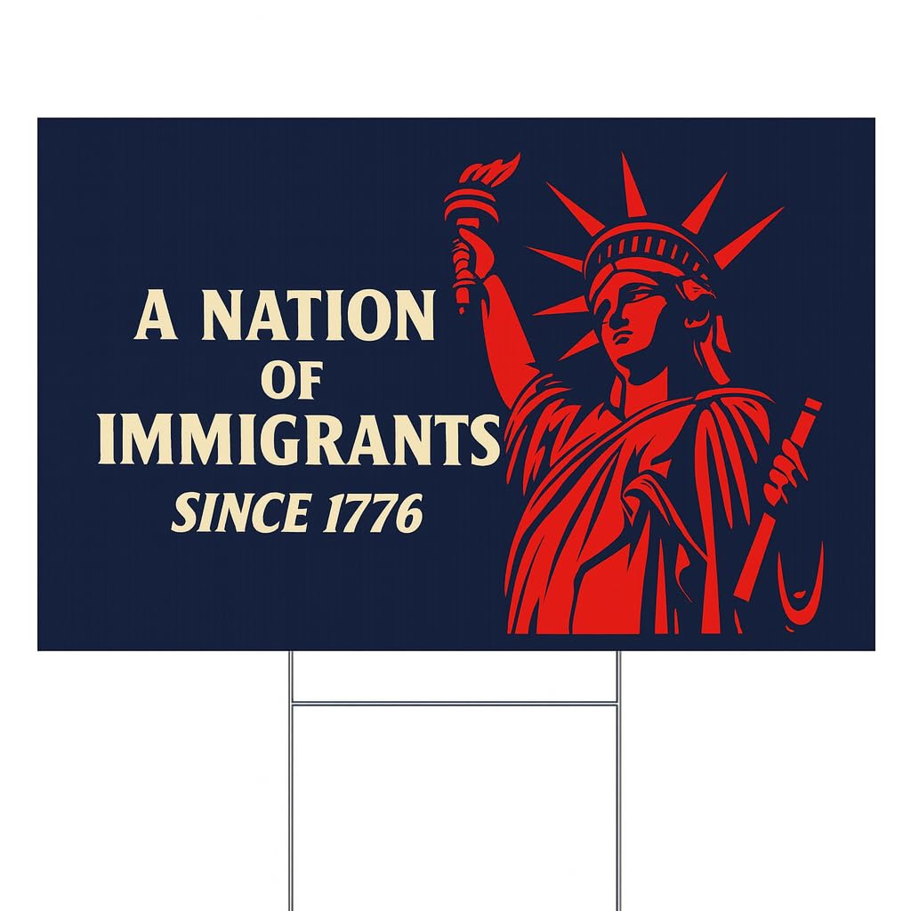 Generic USA 250th anniversary sign two-sided print for eye-catching outdoor display.