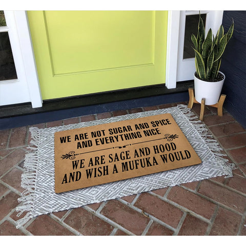 GengDuCJ machine washable doormat for easy cleaning