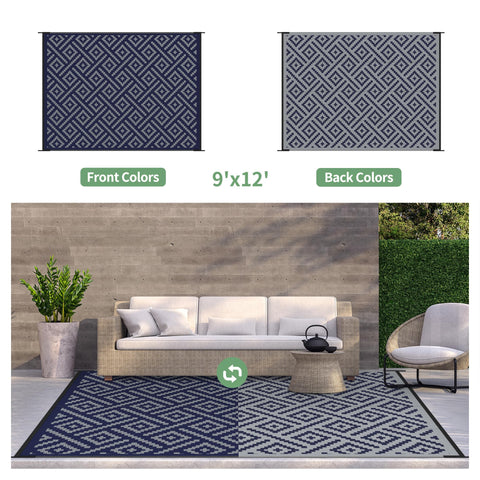 GENIMO rug includes carry bag and rust-proof stakes for easy transport and secure setups.