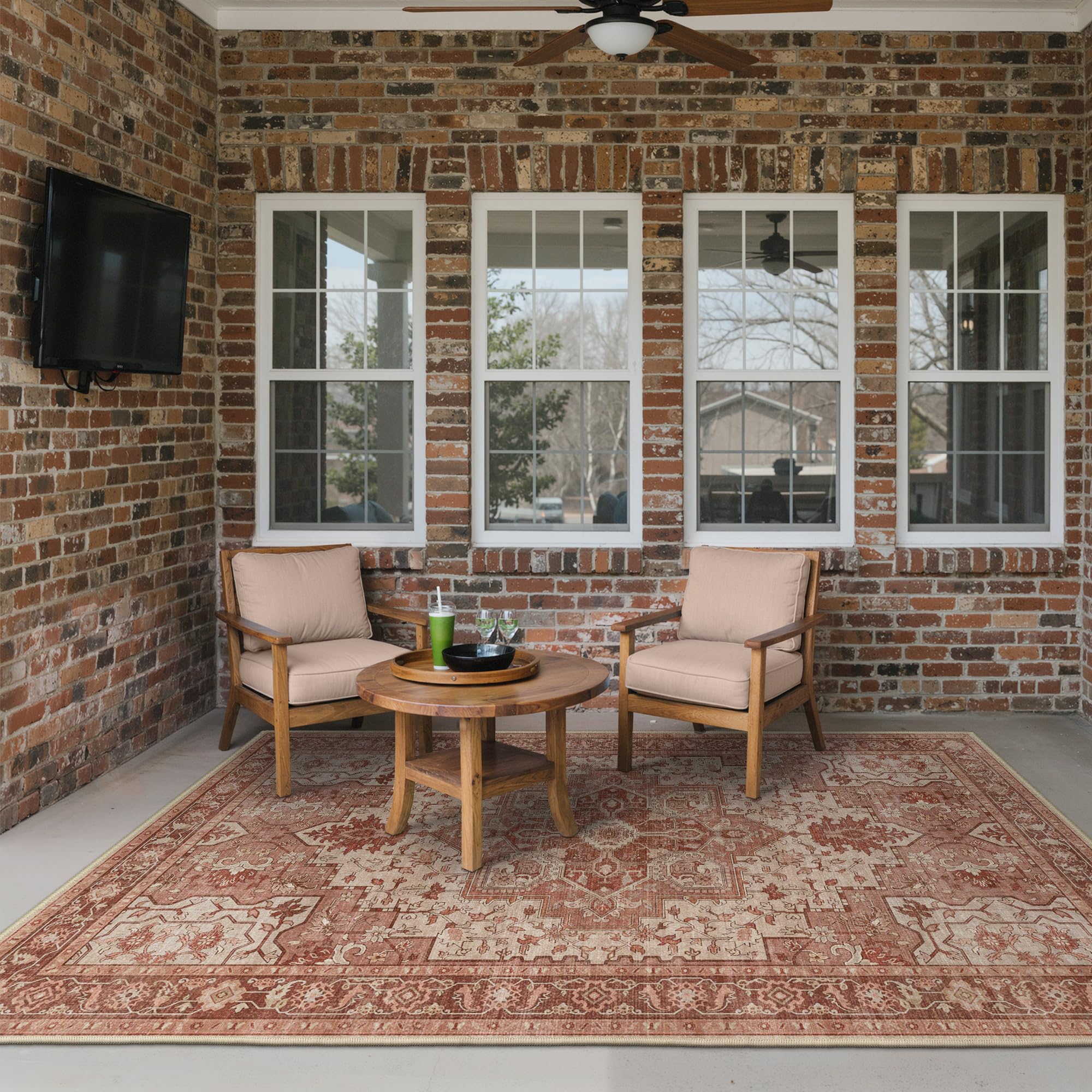 GENIMO chenille plush surface feels soft for cozy indoor lounging.