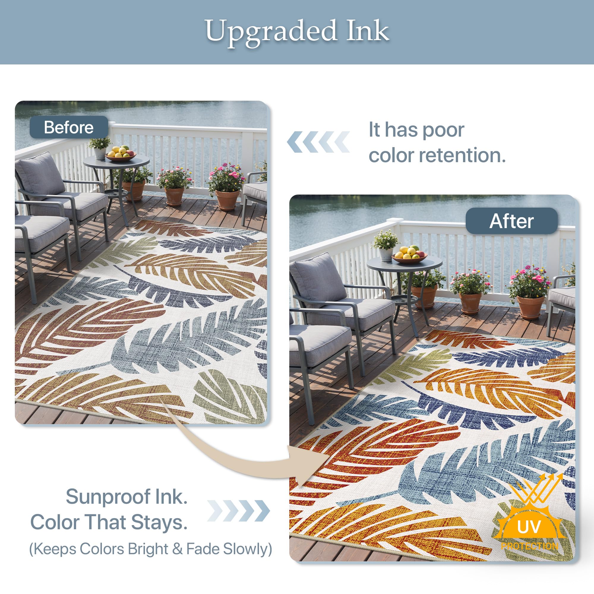 GENIMO easy-clean low-pile rug resisting dirt and pet hair