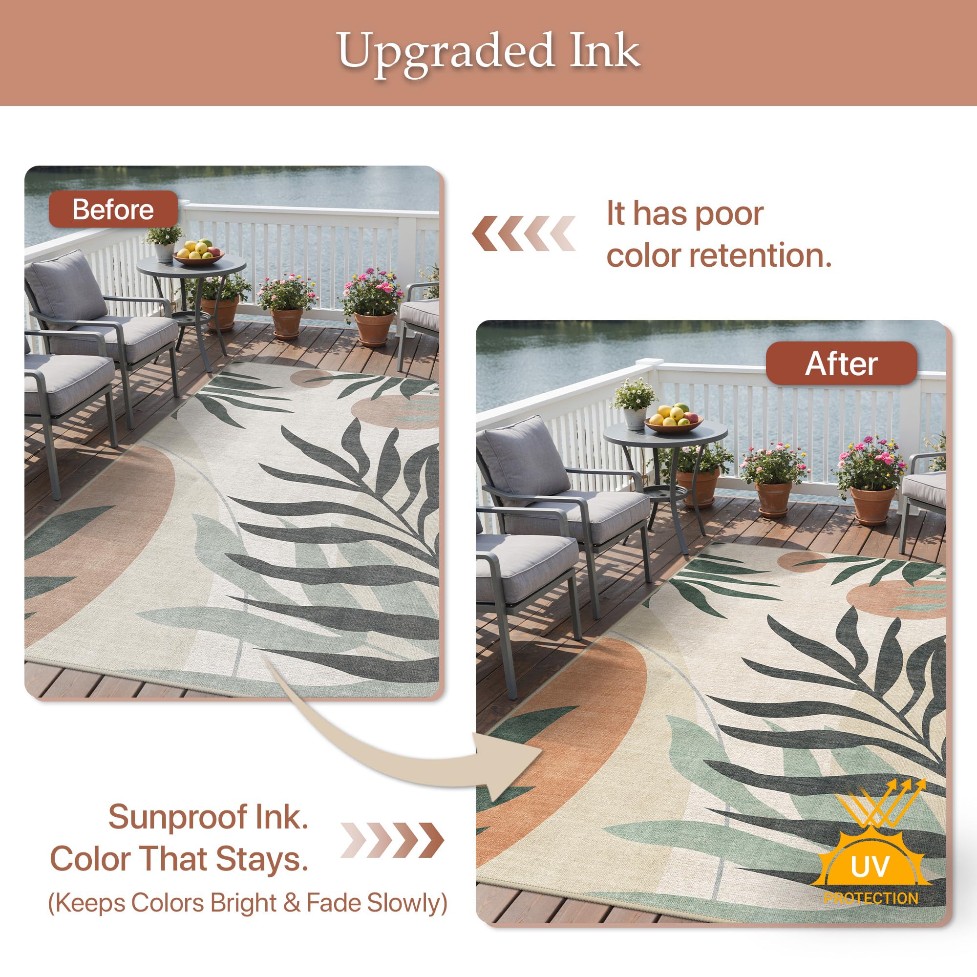 GENIMO easy-clean surface resists pet hair, crumbs, and dirt in high-traffic areas.