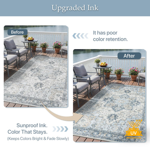 GENIMO easy-clean, low-pile surface resists dirt and pet hair for busy homes.