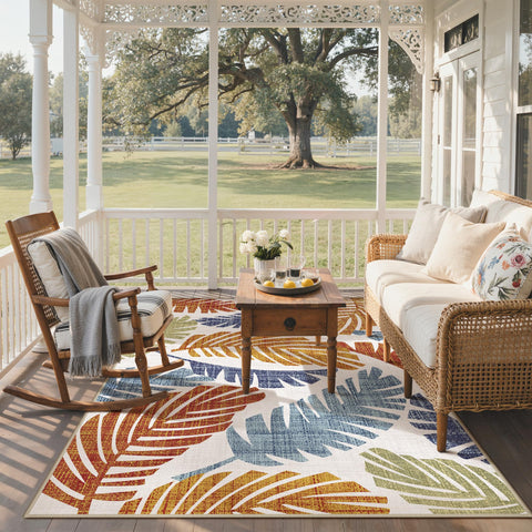 GENIMO lightweight foldable rug ideal for travel and seasonal swapping