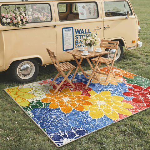GENIMO non-slip backing rug enhances safety on wood and tile.