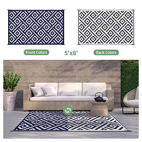 GENIMO durable outdoor mat shields decks and lawns from wear