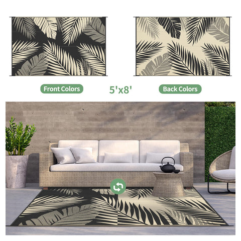 GENIMO outdoor rug UV coating resists fading on sunny patios