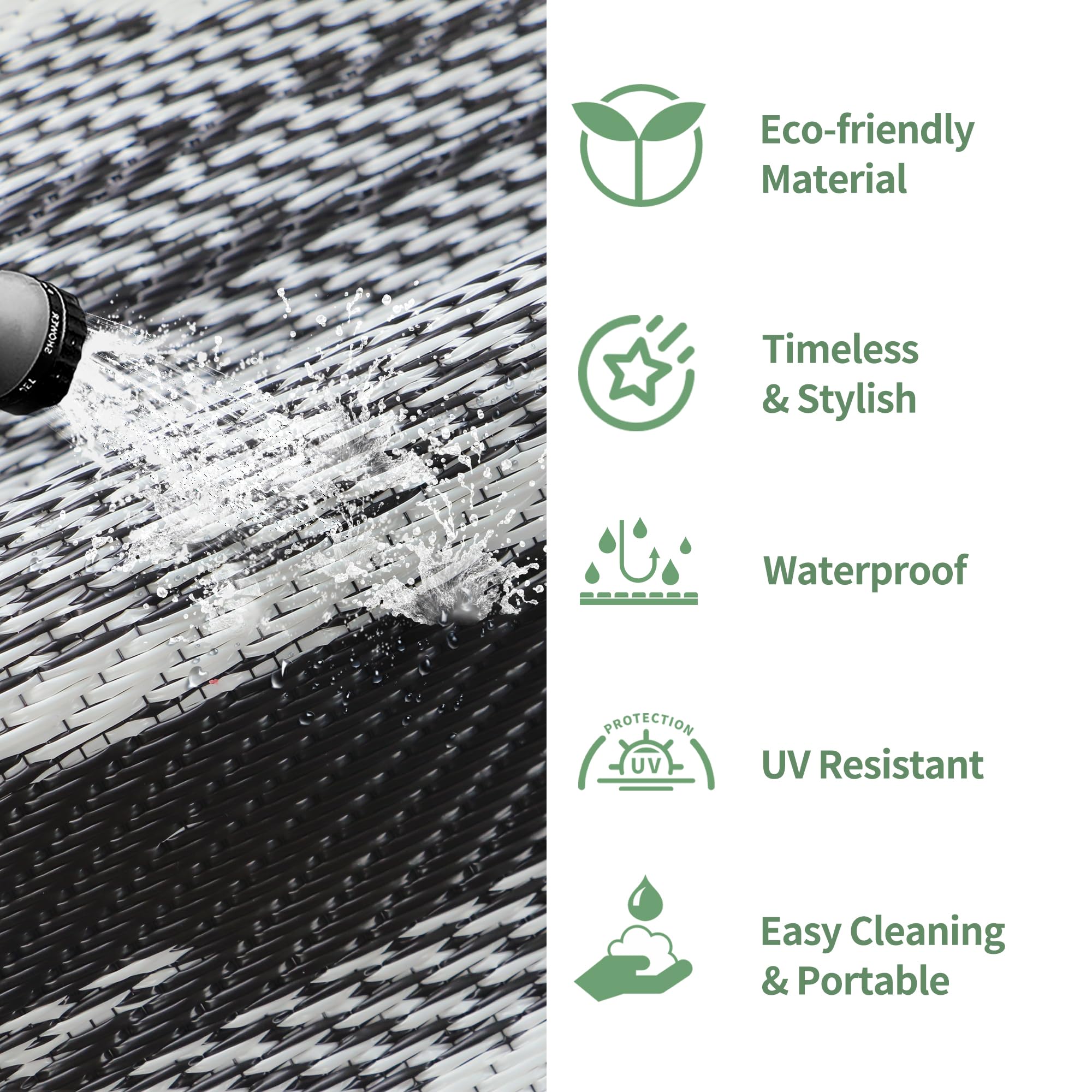 GENIMO rug edge sealing, tear resistance for high-traffic spots