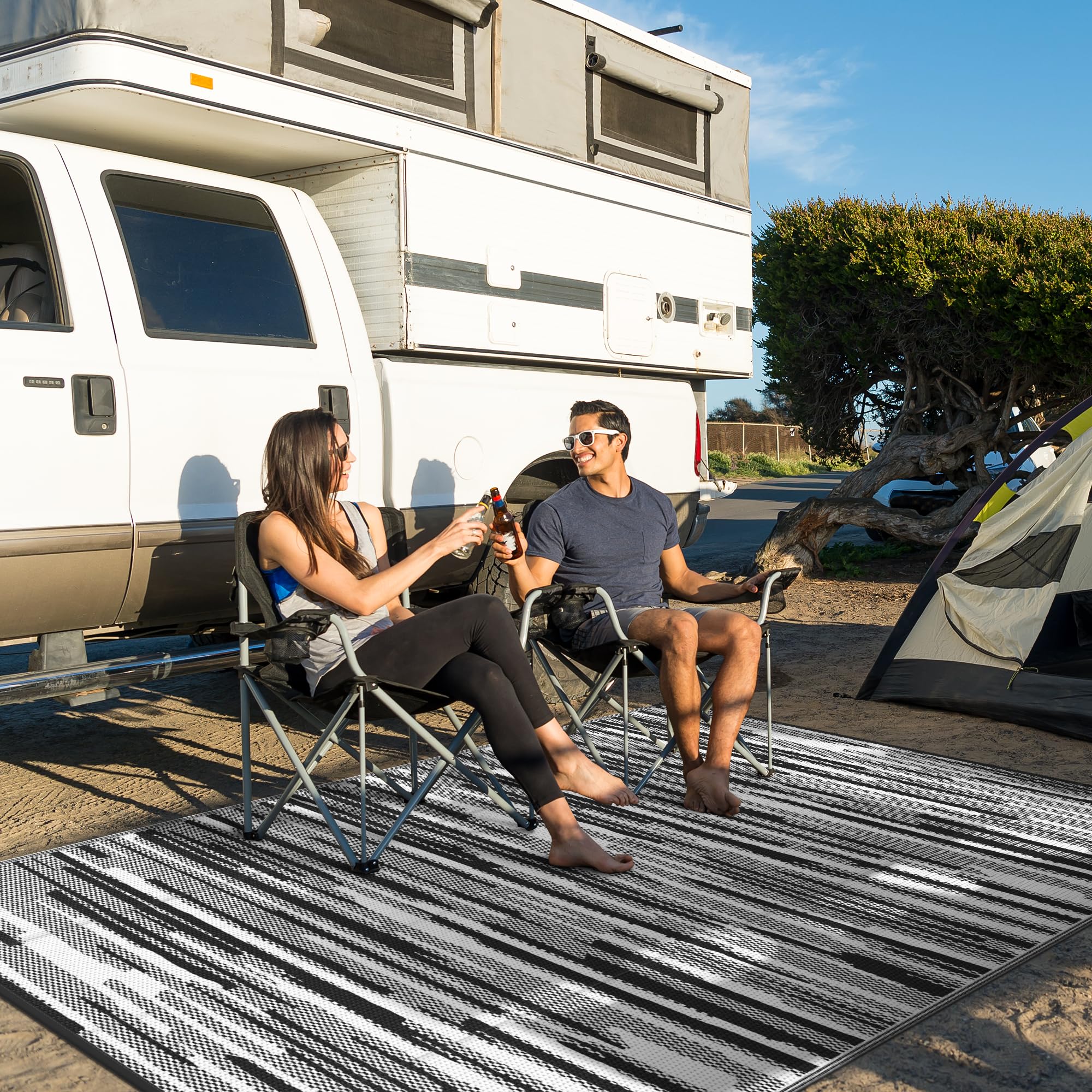 GENIMO 6x9 rug surface, stain-resistant and easy to wipe clean